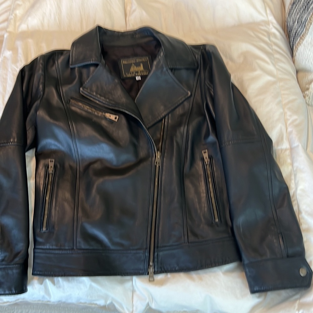 Italian leather jacket - Picture 5 of 7